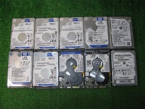 KA6682/2.5インチHDD 10台/HGST WD SAMSUNG 1TB