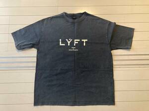 ★LYFT★リフト★Tシャツ（V2バージョン）★黒（ダメージ加工）★M★