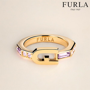 フルラ リング レディース ブランド FURLA スパークリング リング ステンレススチール FJ2014RT2 ピンクゴールド ピンク アクセサリー