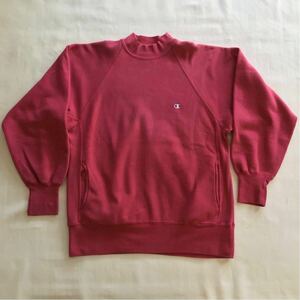 90s Champion reverse weave チャンピオン リバース スウェット 目付き モックネック 刺繍タグ USA製 / ビンテージ ヴィンテージ カレッジ