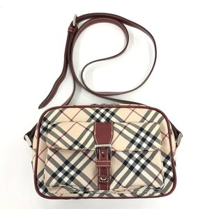 BURBERRY バーバリー ノバチェック ショルダーバッグ ブルーレーベル【DAAD8021】