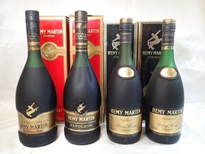 5281[M]箱付♪◆未開栓古酒◆REMY MARTIN/レミーマルタン/NAPOLEON/VSOP/COGNAC/ブランデー/750ml/700ml/40%/特級 従価含む まとめて 4本