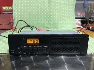 DAIHATSUダイハツ純正 スピーカー内蔵カーラジオ「86120-B5111/AU004・ASTI」 AM/FM オーディオ（中古通電ok）ハイゼット軽トラバン2