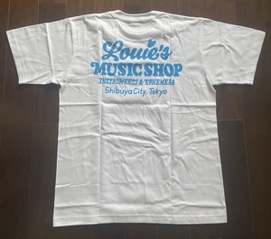 新品 即決 Lサイズ VERDY × Louis Music Shop T-Shirt Tee Tシャツ WHITE ホワイト LOUIE