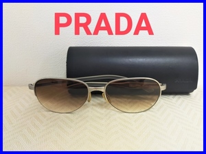 即決! 良品! イタリア製 PRADA プラダ SPR58C 2AC 3N 56/16/140 サングラス