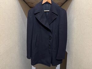 1950s 〜 vintage ヴィンテージ ピーコート / Pcoat Pコート JKT ジャケット ステンシル ウール navy used 50s 