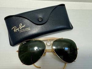 美品 B&L RAY BAN SHARP SHOOTER 62mm USA ボシュロム ヴィンテージ サングラス レイバン シャープシューター ティアドロップ ナワテ