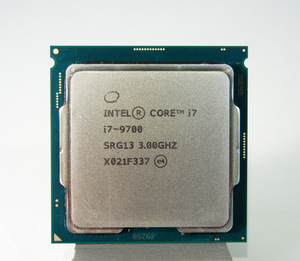 ★INTEL CPU 第9世代 Core i7-9700/LGA1151/BIOS起動確認済