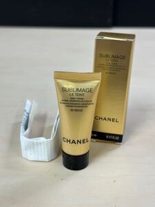 未使用品 CHANEL シャネル サブリマージュ ル タン 20 ベージュ ファンデーション　5ml