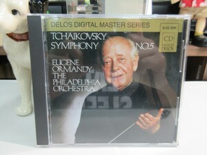 緑3｜★CD / DELOS / CBS SONY初期盤 ★チャイコフスキーTCHAIKOVSKY：symphony NO.5｜Eugene Ormandy　オーマンディ　フィアデルフィア