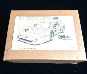 【和の美】 Garage HIRO ガレージ ヒロ　1/24 スケール Ferrari フェラーリ 512BB LM ル・マン 1978　3M　レジン製トランスキット 説明書付