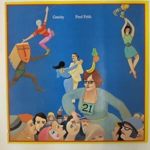 f004 Fred Frith フレッド・フリス Gravity LP レコード