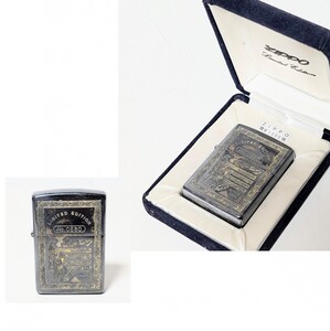 限定品 希少レア ZIPPO ジッポー オイルライター LIMITED EDITION No.0580 自由の女神像 シルバー 10ミクロン 銀メッキ 1994年製 現状品