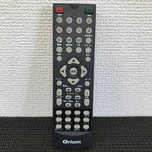 簡易清掃・動作確認済み　①Qriom　②PDK-F70　TVリモコン　中古　③管理No.331