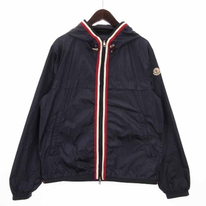 モンクレール MONCLER ANTON GIUBBOTTO ANTON JACKET ナイロン ジャケット ウィンドブレーカー ジップアップ 紺 ネイビー 3 ■SM3 メンズ