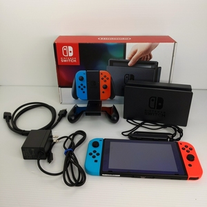 任天堂 Nintendo Switch 本体 ネオン 旧型 HACSKABAA 【中古品】 〇YR-51897〇