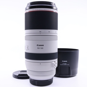 ＜ほぼ新品＞ Canon 望遠レンズ RF100-500mm F4.5-7.1 L IS USM フルサイズ対応