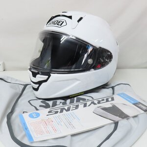 【美品】SHOEI ショウエイ X-FIFTEEN フルフェイスヘルメット XLサイズ ホワイト 人気 MFJ バイク 二輪 オートバイ ツーリング X-15