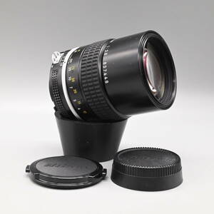 〇0599 【動作確認済み】ニコン Ai Nikkor 135mm f2.8 オールドレンズ 単焦点 レンズ MF Nikon