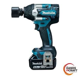 ☆マキタ makita　充電式インパクトレンチ TW700DRGX バッテリBL1860B×2本・充電器DC18RF・ケース付 ※ソケット別売品 純正品 未使用