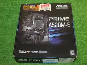 6063 ASUS PRIME A520M-E AMD A520 Socket AM4 マザーボード 現状品 ジャンク品