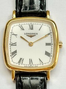 1円～ LONGINES ロンジン グランドクラシック ホワイトローマン レディース クォーツ 純正ブレス アンティーク 腕時計