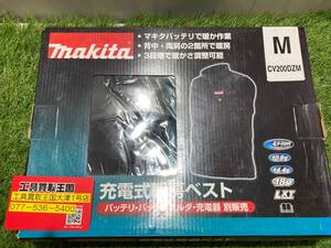 【未使用品】　マキタ 充電式暖房ベスト 本体のみ M CV200DZ　IT0G81BHX97S