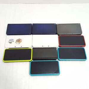 327) New3DSLL New3DS New2DSLL 本体 計10台 まとめ 動作未確認 ジャンク Nintendo console RED-001 KTR-001 JAN-001