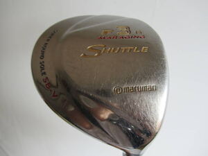 ★maraman マルマン SHUTTLE フェアウエイウッド 3W 15° 純正カーボンシャフト J635　★レア★激安★中古★　★