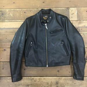 HARLEY DAVIDSON 40182 シングルライダース ジャケット 牛革 黒 ブラック ハーレーダビッドソン size S