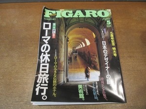 2110YS●madame FIGARO japon フィガロジャポン 1995.5●ローマの休日旅行/日本のデザイナーの服/東京近郊の美術館/ケビン・ベーコン