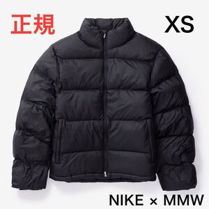 NIKE ナイキ MMW Packable Puffer Jacket パッカブル パファー ジャケット ALYX アリクス ダウン 中綿 ブラック 黒 ロゴ 新品 DR5358-010