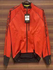 HO299 マビック MAVIC COSMIC ELITE THERMO JACKET 長袖サイクルジャケット 赤 M 裏起毛