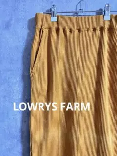 LOWRYS FARM ローリーズ ファーム ロングスカート　バックスリット