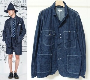 Engineered Garments エンジニアードガーメンツ Coverall Jacket 8oz Cone Denim デニム カバーオール ジャケット S