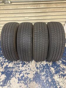 BS BLIZZAK VRX3 195/60R16中古4本バリ山イボイボあり