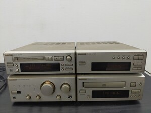 1円〜☆ONKYO オンキョー オーディオ機器 MD-105 T-405X C-705X A-905X システムコンポ アンプ