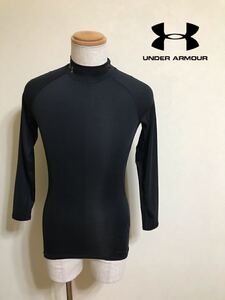 【新品】 UNDER ARMOUR HG COMPRESSION アンダーアーマー ヒートギア コンプレッション インナーウェア トップス サイズMD 長袖 黒