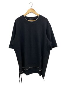 Y-3◆Tシャツ/M WORKWEAR SS TEE/S/コットン/BLK/無地/FS3474