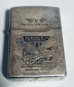 ZIPPO 1994年製　ジッポ16　AMERICAN EAGLE V モデル/中古