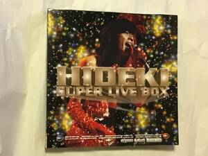 CD-BOX 西城秀樹 HIDEKI SUPER LIVE BOX CD6枚組 難あり 送料無料 