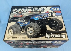 ◆ラジコン 京商 絶版 未使用品 デッドストック 1/8 hpi racing SAVAGE X RTR サベージX 4.6 BigBlock 激レア