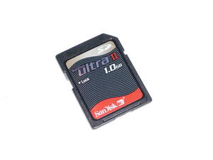 動作保証！SanDisk ultraⅡ ＳＤカード 1GB