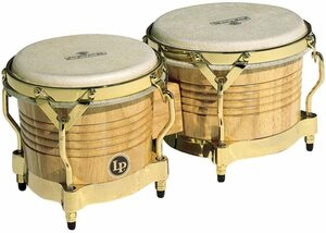 LP エルピー ボンゴ Matador Wood Bongos M201-AW ナチュラル ゴールドパーツ 送料無料