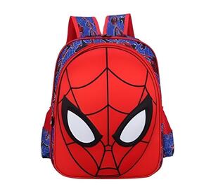 新品 リュックサック スパイダー バッグ キッズ 通園バッグ 軽量 大容量 ブルーベルト