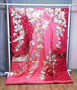 豪華!!色打掛 美品 中古　お安くどうぞ (天-6)