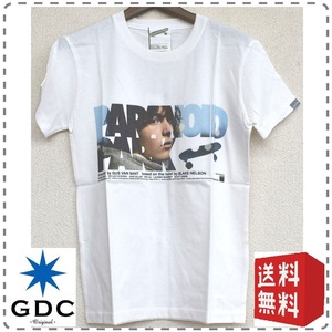 映画Tシャツ メンズSサイズ 白 GDC ジーディーシー 半袖Tシャツ Paranoidpark パラノイドパーク ガスヴァンサント 綿100% 送料無料 A346