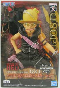 【国内正規品 未開封】 ウソップ THE GRANDLINE MEN vol.7 ワンピース FILM RED DXF フィギュア グラメン プライズ景品