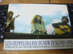 LED ZEPPELINNEW ZEALAND 1972 EMPRESS VALLEY 2cd スリップケース パンフレット レプリカ つき レッド ツェッペリン