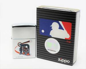 L03ジッポZIPPOデトロイト タイガースMLBメジャーリーグ1999年5月製 ライター 大リーグ